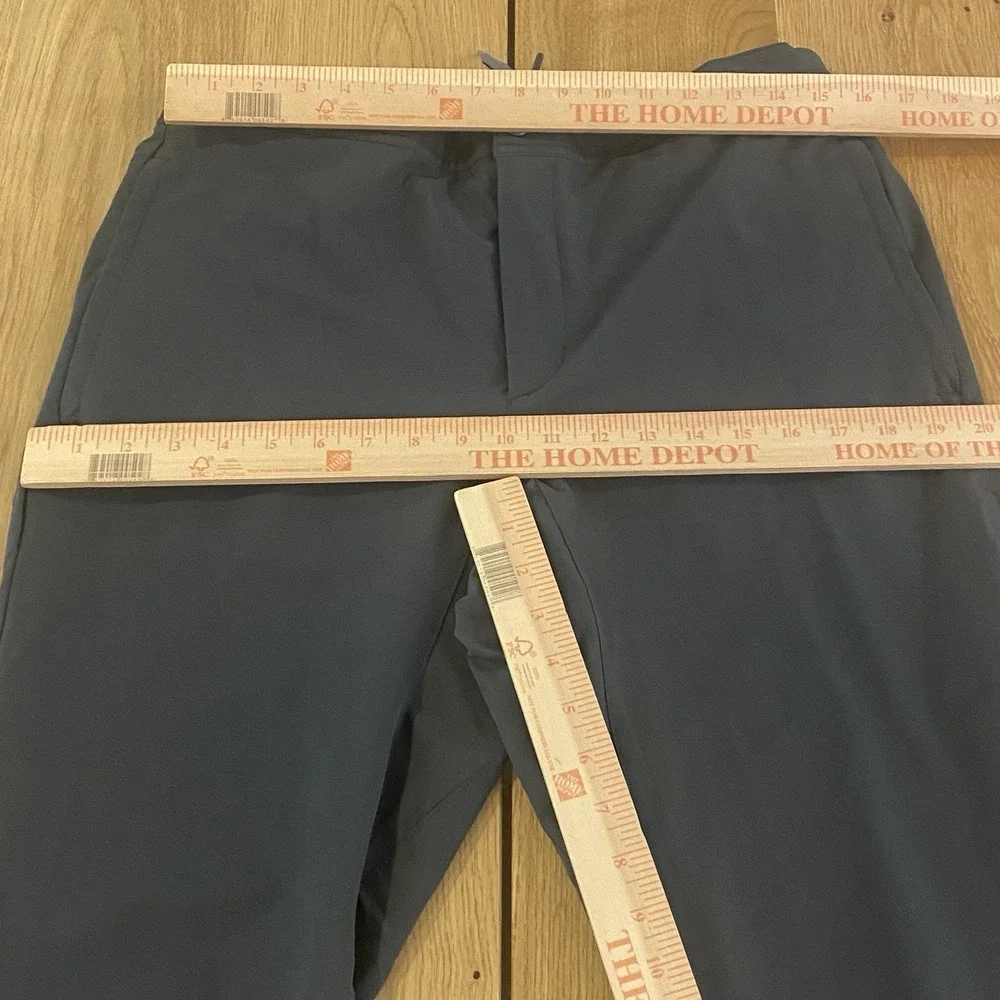 Mack Weldon Pants Mens Medium Charcoal Gray‎ Performance Stretch Tapered Tech